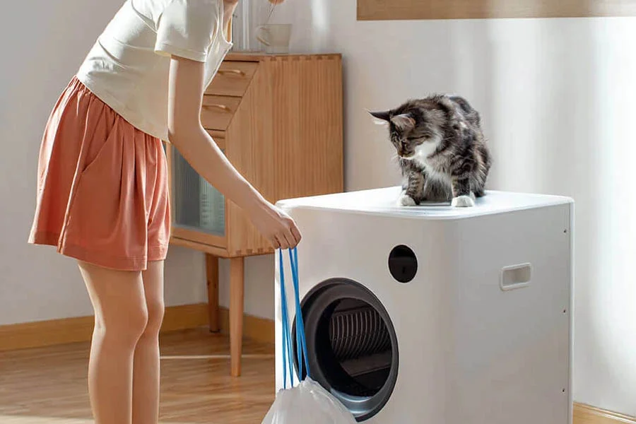 electronic cat litter box