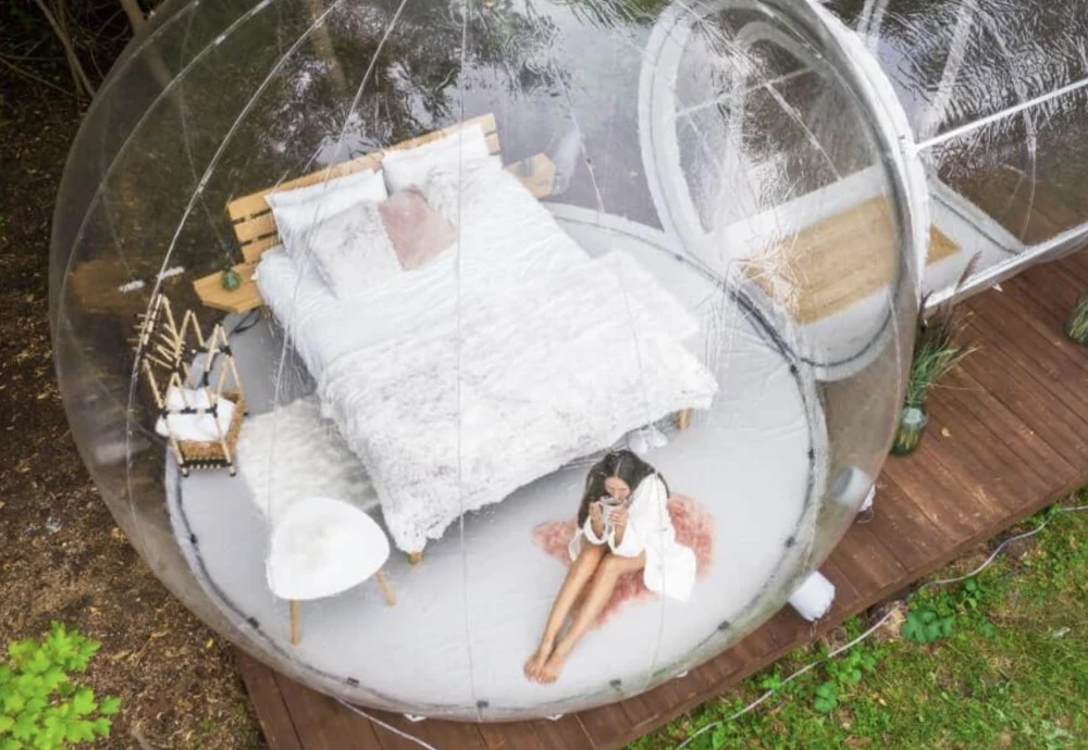 outdoor camping bubble tent