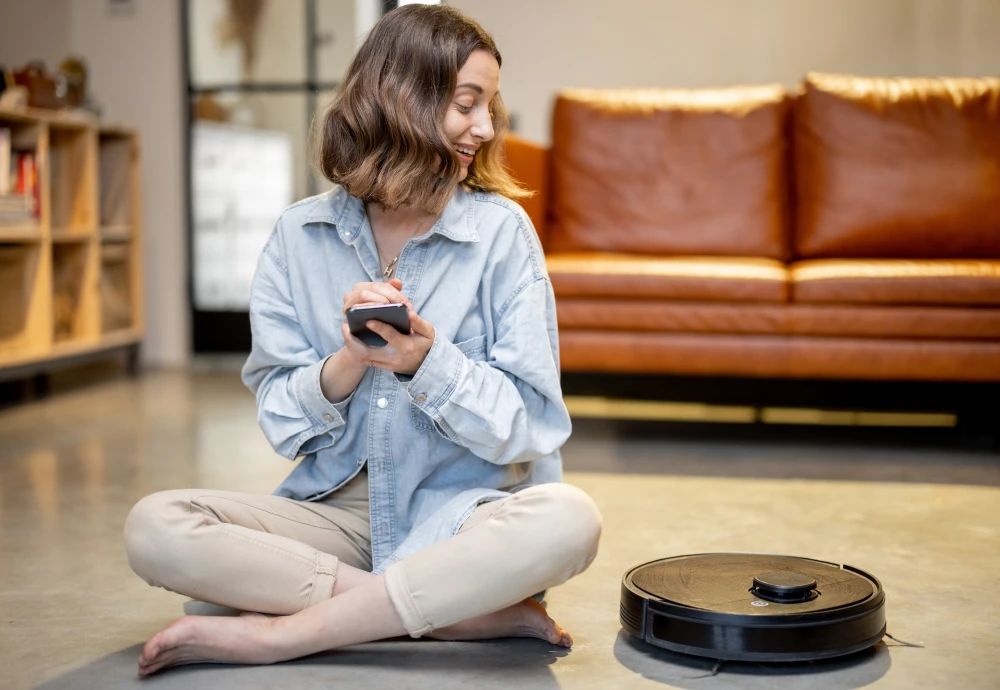 robotic vacuum cleaner with map navigation function