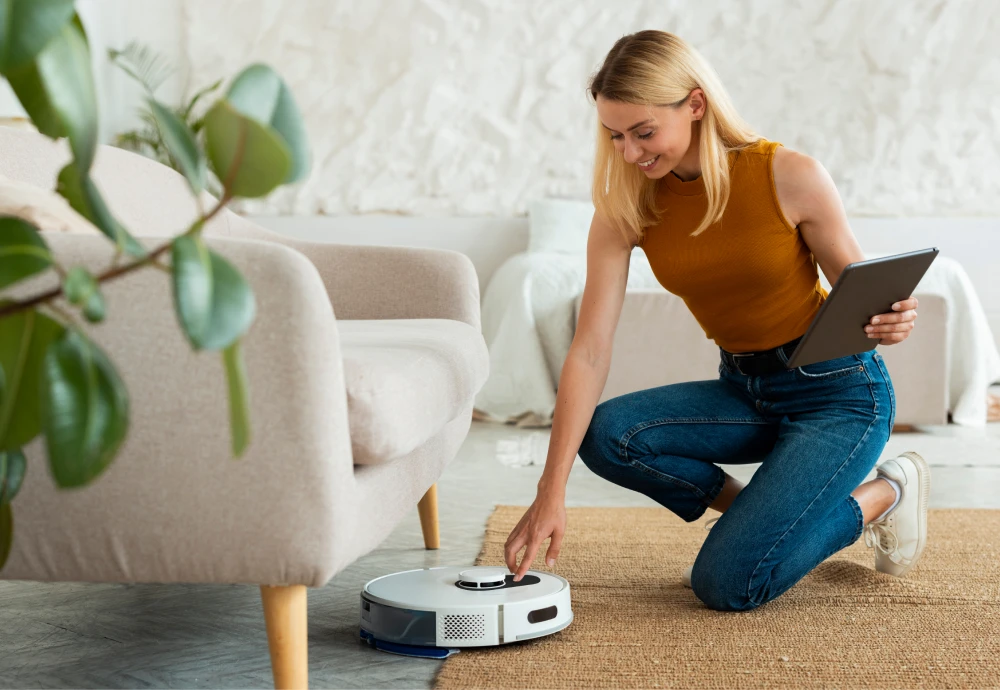 self cleaning robot mop and vacuum